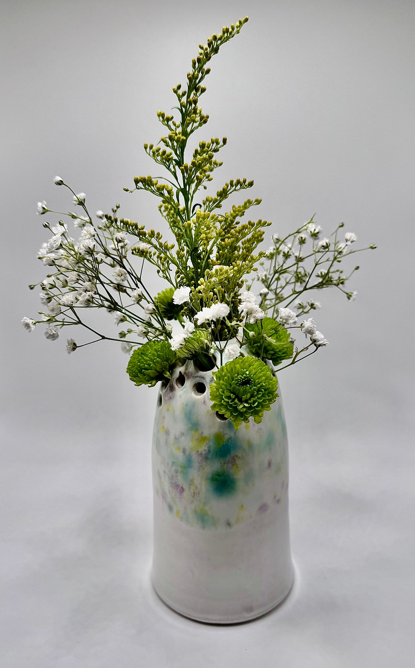 Mermaid Splash Bud Vase