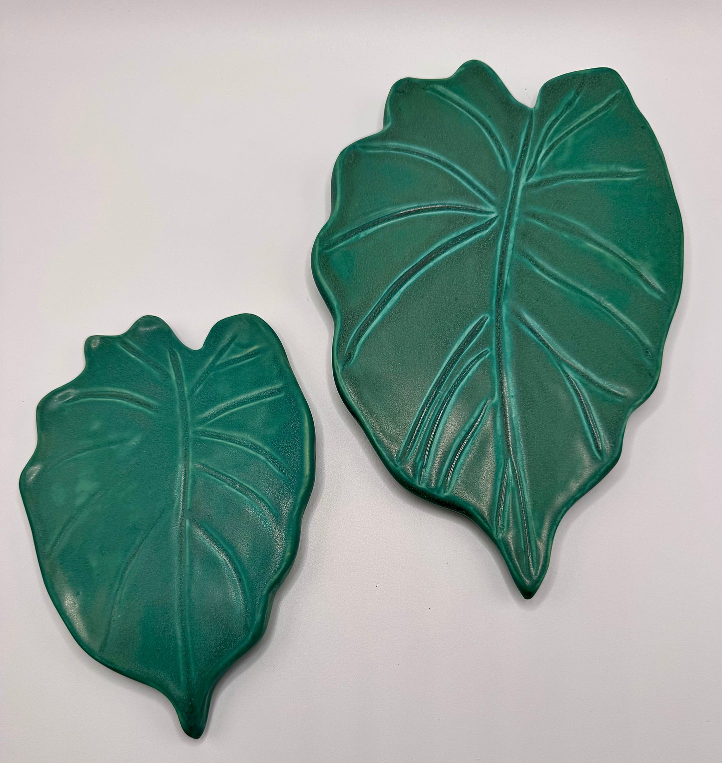 Tropical Leaf Trinket Tray Small
