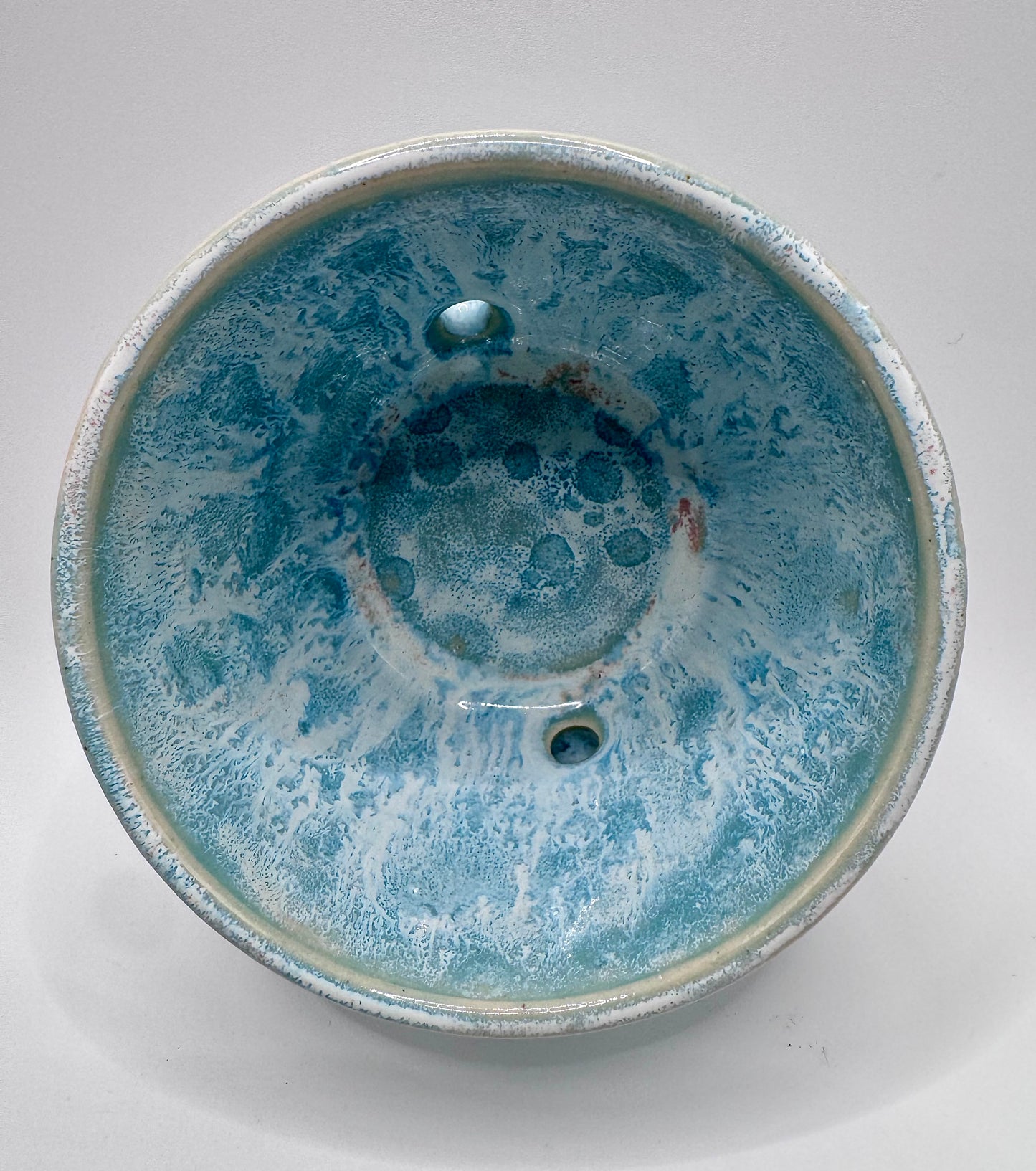 Coastal Charm Planter (tray attached to planter with drainage holes)