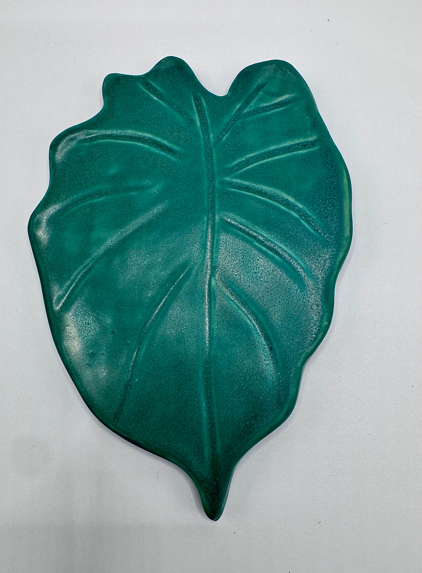 Tropical Leaf Trinket Tray Small
