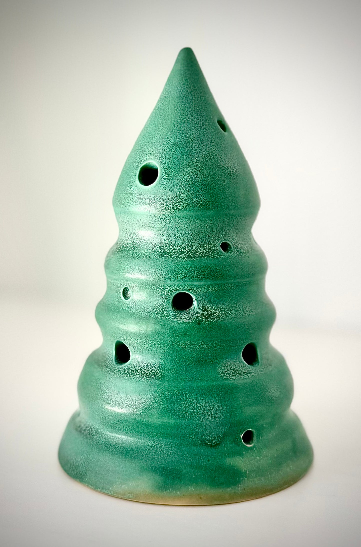 Patina Green Tree Luminary